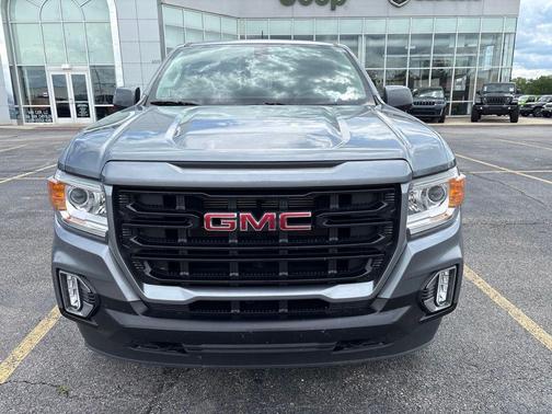 Gray 2022 GMC Canyon Elevation