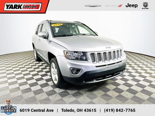 Silver 2014 Jeep Compass Latitude