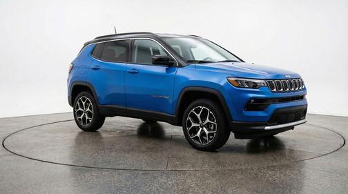 Blue 2025 Jeep Compass Limited