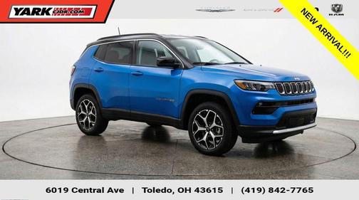 Blue 2025 Jeep Compass Limited