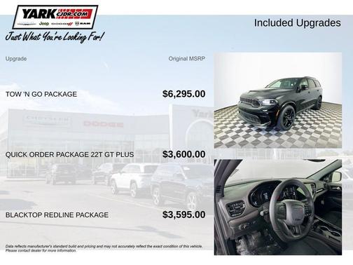 Black 2026 Dodge Durango GT Plus HEMI V8