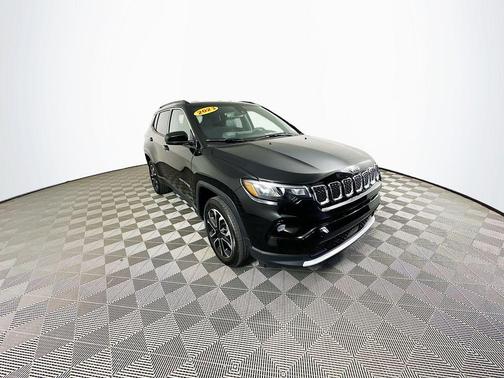 Black 2023 Jeep Compass Limited