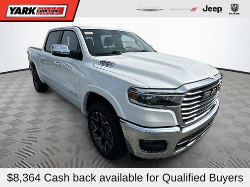 White 2026 RAM 1500 Laramie