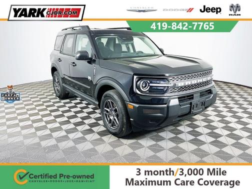 Black 2025 Ford Bronco Sport Big Bend