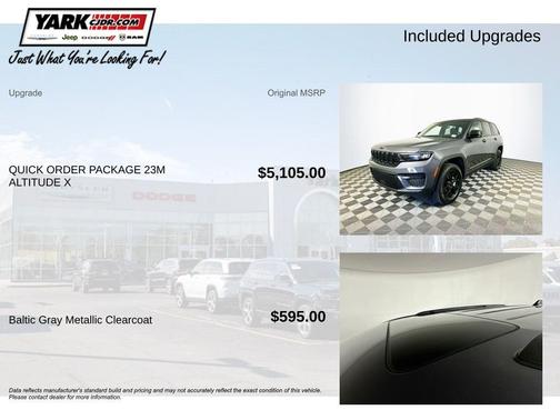 Gray 2024 Jeep Grand Cherokee Laredo