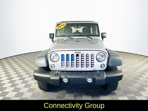 Silver 2015 Jeep Wrangler Unlimited Sport