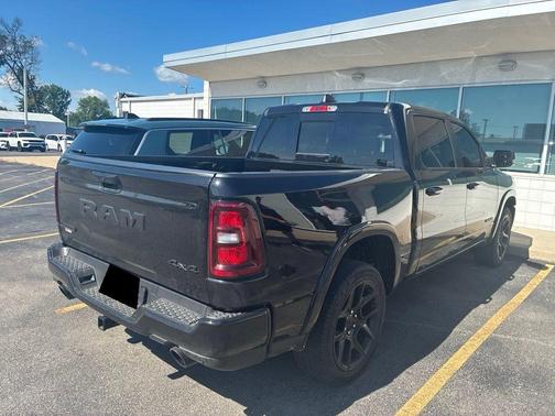 Black 2025 RAM 1500 Laramie