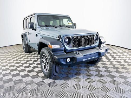 Gray 2026 Jeep Wrangler Sport