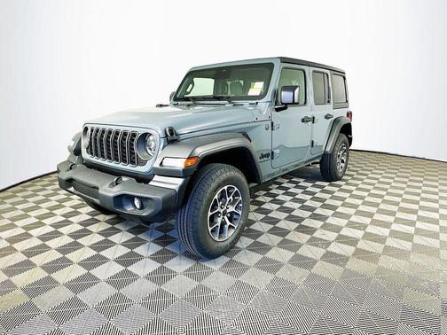 Gray 2026 Jeep Wrangler Sport