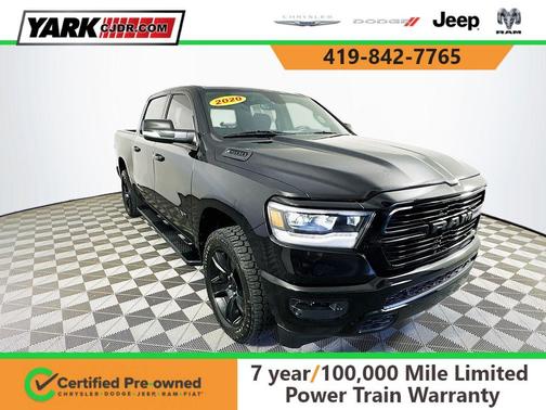 Black 2020 RAM 1500 Big Horn