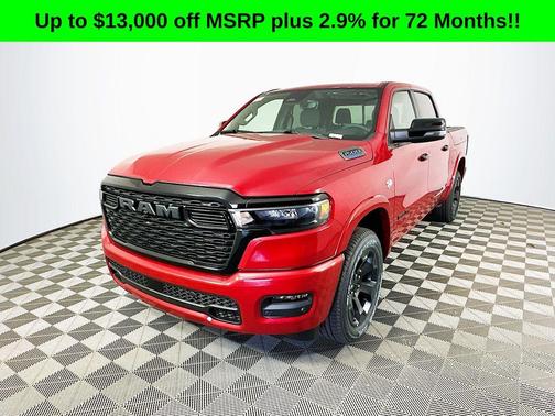 Red 2026 RAM 1500 Big Horn/Lone Star