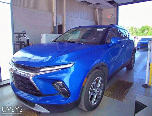 Blue 2024 Chevrolet Blazer LT