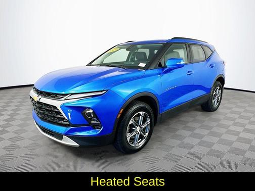 Blue 2024 Chevrolet Blazer LT
