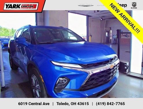 Blue 2024 Chevrolet Blazer LT