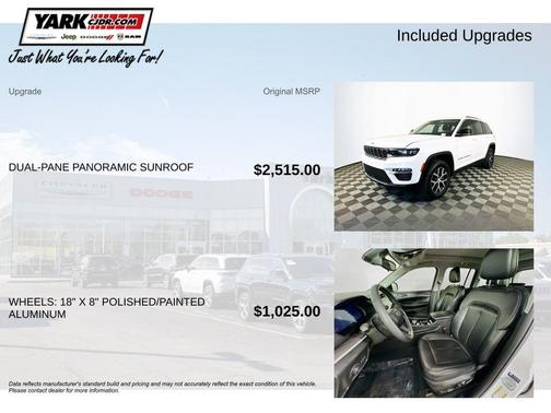 White 2023 Jeep Grand Cherokee Limited