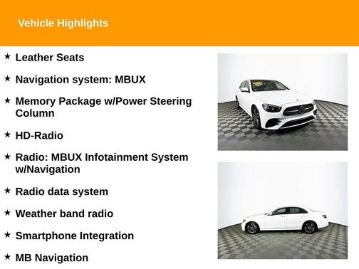 2021 Mercedes-Benz E-Class E 350 4MATIC