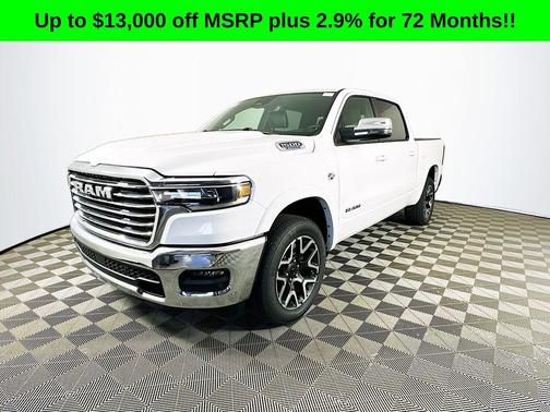White 2026 RAM 1500 Laramie