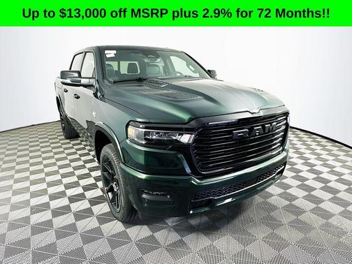 Green 2026 RAM 1500 Laramie