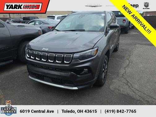 Gray 2022 Jeep Compass Limited