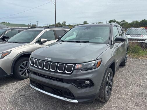 Gray 2022 Jeep Compass Limited