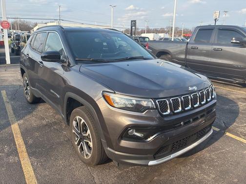 Gray 2023 Jeep Compass Limited
