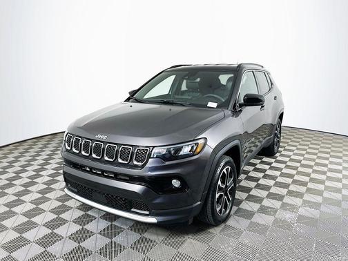 Gray 2023 Jeep Compass Limited