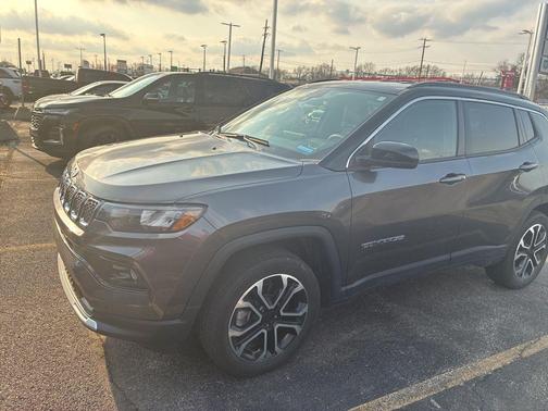 Gray 2023 Jeep Compass Limited