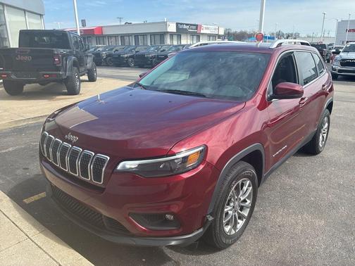 Red 2020 Jeep Cherokee Latitude Plus