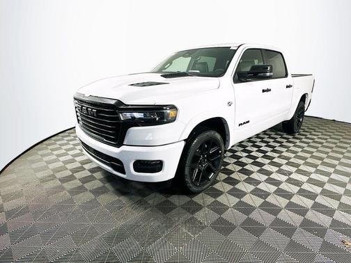 White 2026 RAM 1500 Laramie