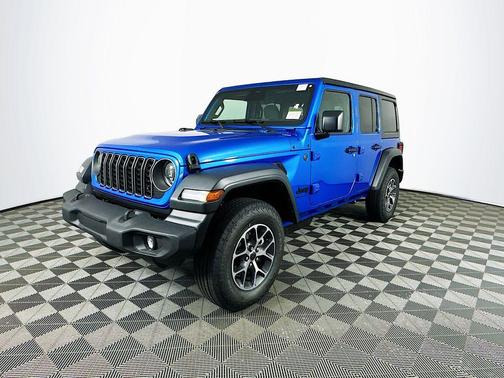 Blue 2026 Jeep Wrangler Sport