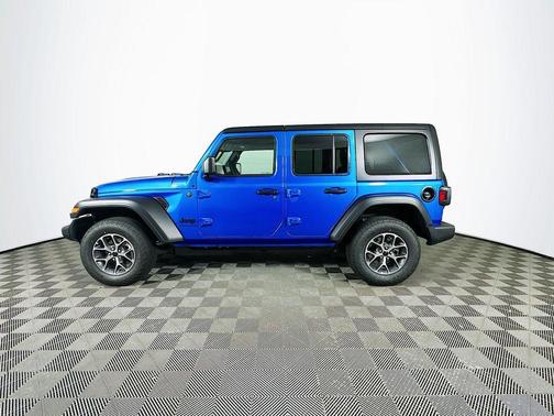 Blue 2026 Jeep Wrangler Sport