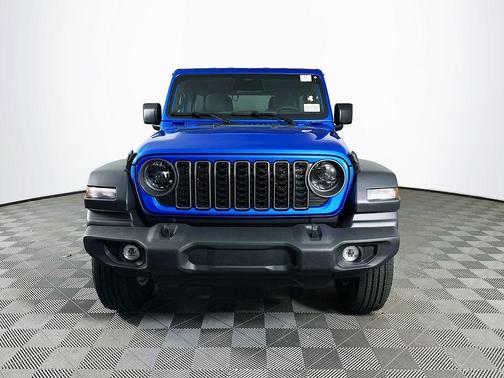 Blue 2026 Jeep Wrangler Sport