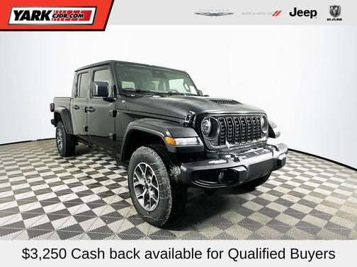 Black 2026 Jeep Gladiator Sport