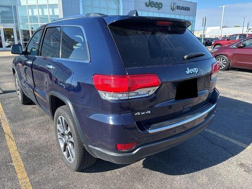 Blue 2018 Jeep Grand Cherokee Limited