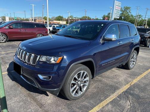 Blue 2018 Jeep Grand Cherokee Limited