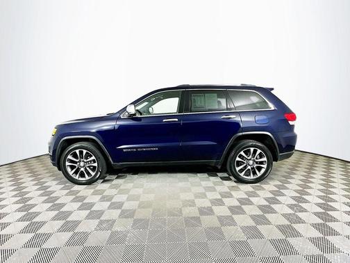 Blue 2018 Jeep Grand Cherokee Limited