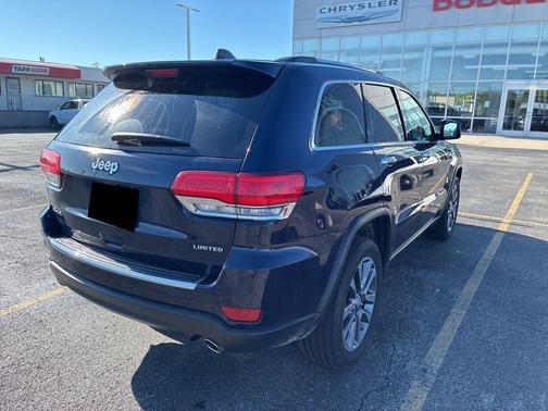 Blue 2018 Jeep Grand Cherokee Limited