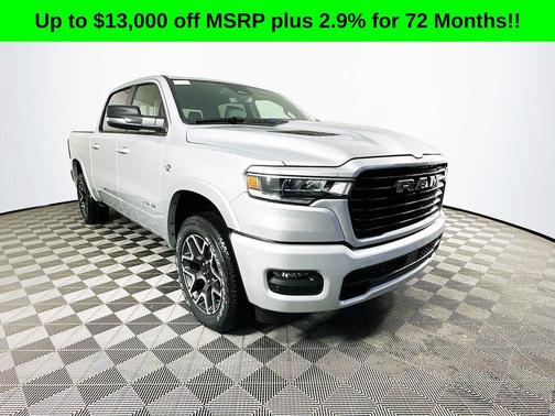 Silver 2026 RAM 1500 Laramie