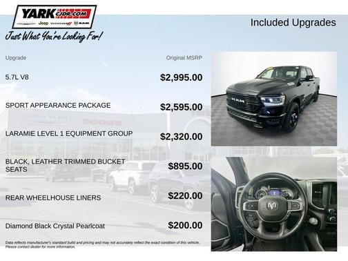 Black 2022 RAM 1500 Laramie