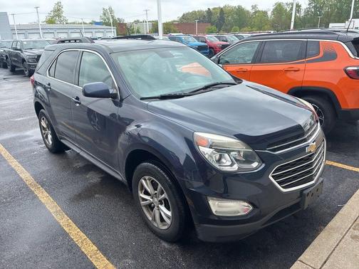 Blue 2017 Chevrolet Equinox LT