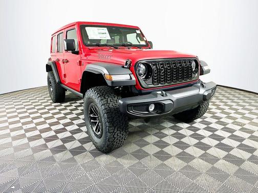 Red 2026 Jeep Wrangler Sport