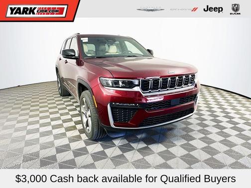 Red 2026 Jeep Grand Cherokee Limited