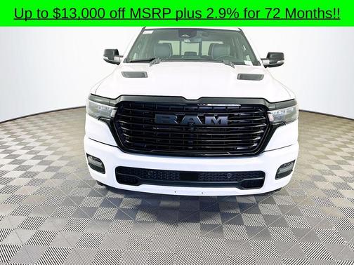 White 2026 RAM 1500 Laramie
