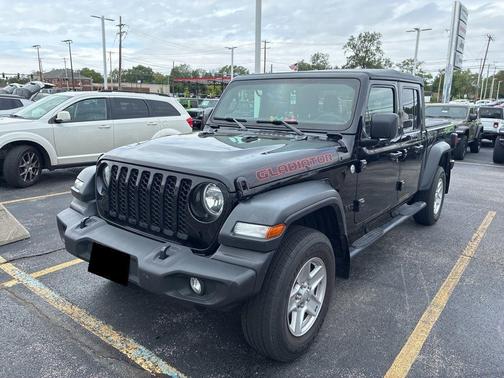 Black 2020 Jeep Gladiator Sport