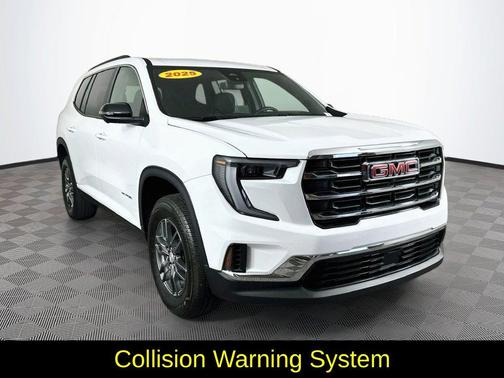 White 2025 GMC Acadia Elevation