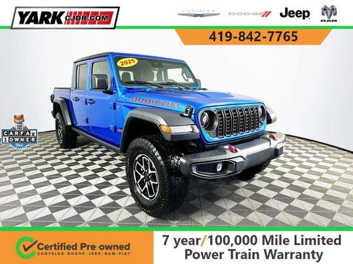 Blue 2025 Jeep Gladiator Rubicon