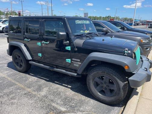 Black 2018 Jeep Wrangler JK Unlimited Sport