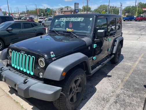 Black 2018 Jeep Wrangler JK Unlimited Sport