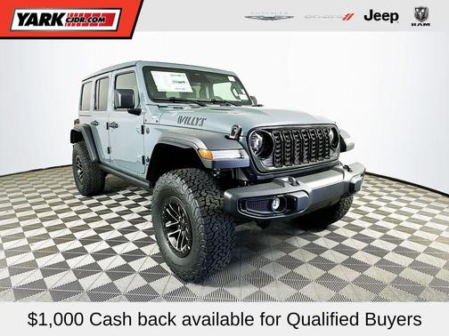 Gray 2026 Jeep Wrangler Sport