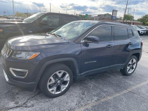 Blue 2020 Jeep Compass Limited